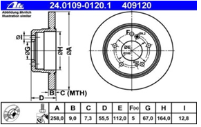 Disque Prix unitaire