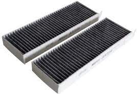 jeu de 2 filtres habitacle charbon actif