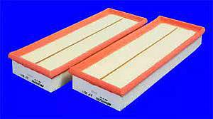 jeu de 2 filtres à air