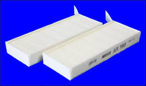 jeu de 2 filtres habitacle